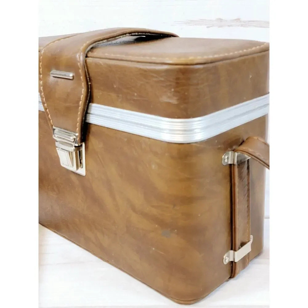 Vintage Camera Hard Case Bag Shoulder Strap - 12